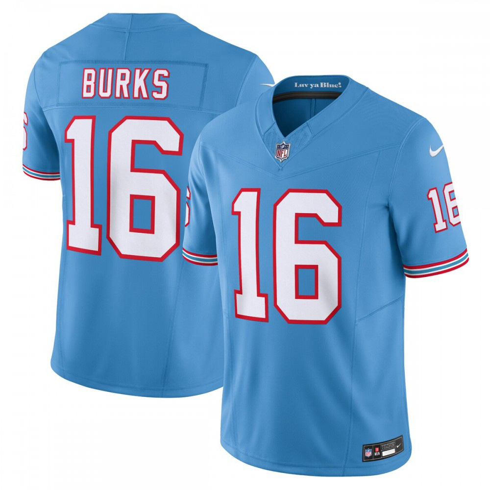 Treylon Burks Tennessee Titans Nike Vapor F.U.S.E. Limited Jersey - Light Blue-GridironStore